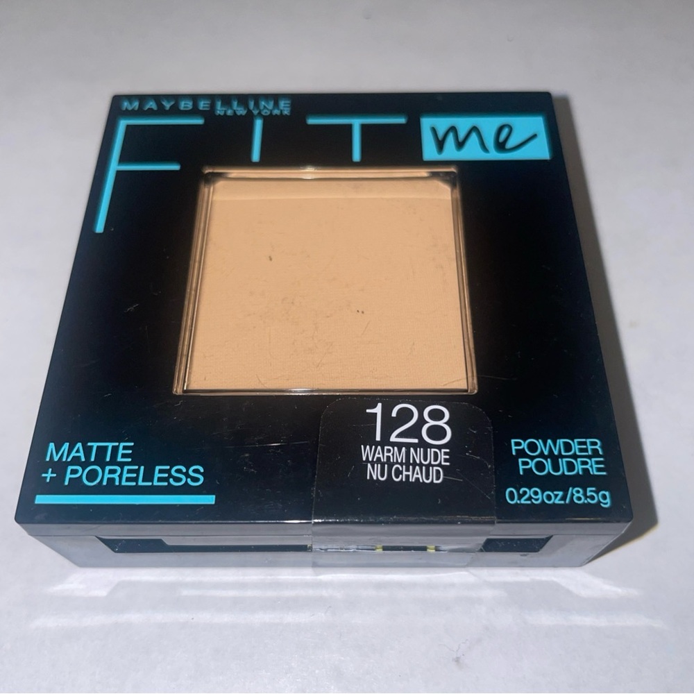 Maybelline Fit Me Matte + Poreless Warm Nude Powder 128